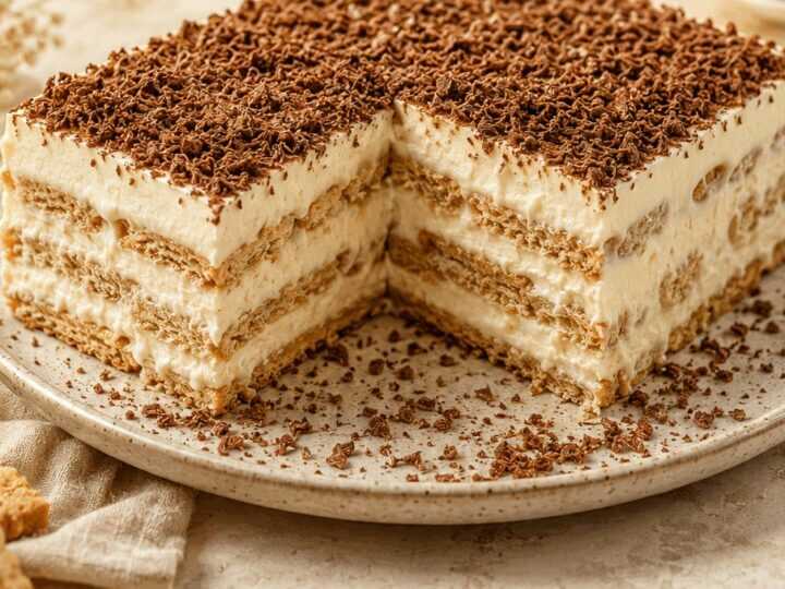 No-Bake Butterkeks-Puddingkuchen: Einfaches Rezept zum Nachmachen