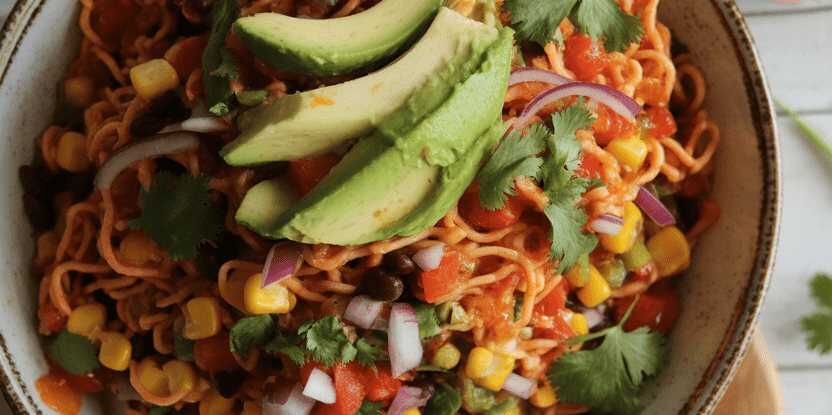 Nudelsalat á la Mexico – Der feurig-frische Sommerträumer
