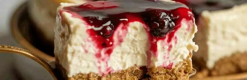 Nur 3 Minuten Zubereitung, Käsekuchen ohne Boden