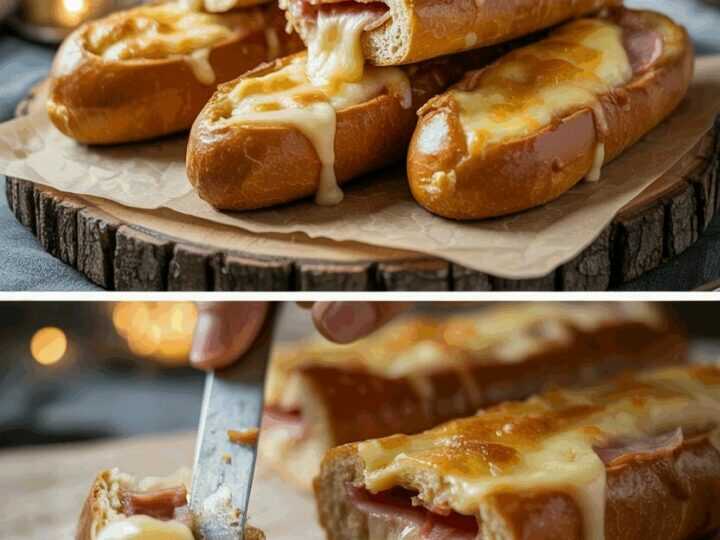 NUR 3 ZUTATEN, Mini Baguette-Brötchen