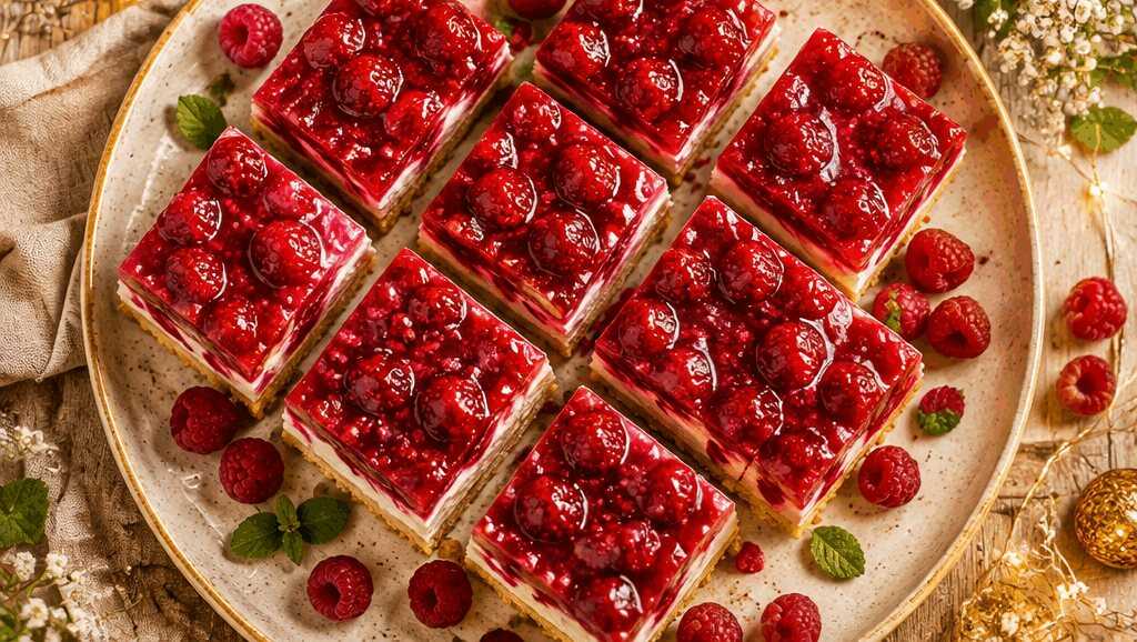 Nur 4 Zutaten: So einfach ist dieses Himbeerdessert!