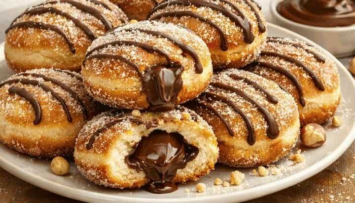 Nutella-gefüllte Donuts: Einfaches Ofenrezept, das Sie lieben werden!