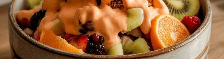 Obstsalat mit Sanddornjoghurt – Dein Power-Boost für den Tag!