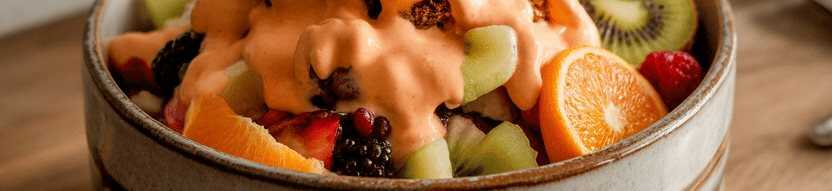 Obstsalat mit Sanddornjoghurt – Dein Power-Boost für den Tag!