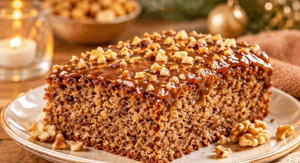 Oma Landgrafs unwiderstehlicher Nusskuchen – Rezept zum Nachbacken! – so sieht es fertig aus