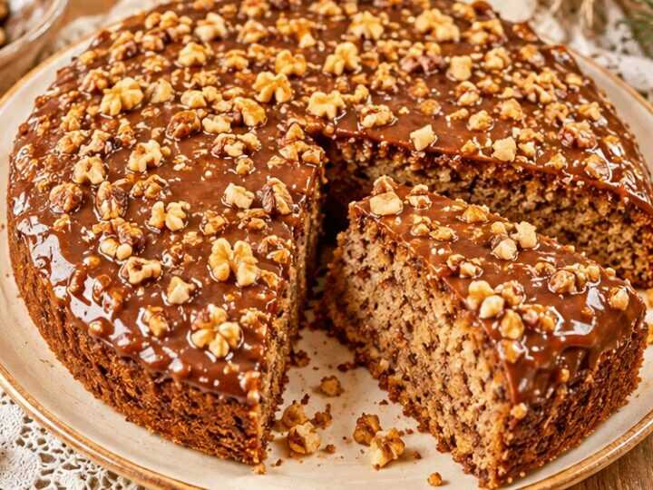 Oma Landgrafs unwiderstehlicher Nusskuchen – Rezept zum Nachbacken!