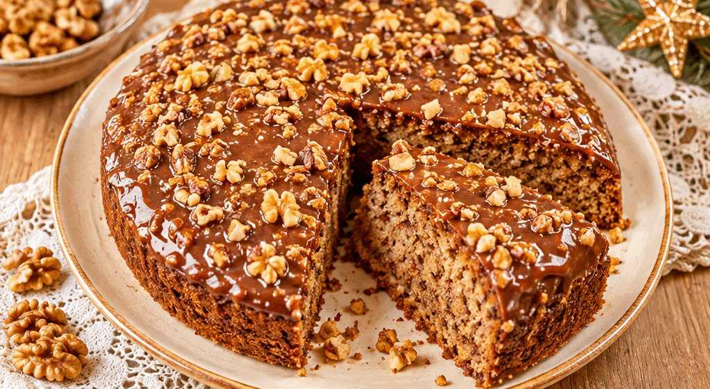 Oma Landgrafs unwiderstehlicher Nusskuchen – Rezept zum Nachbacken!