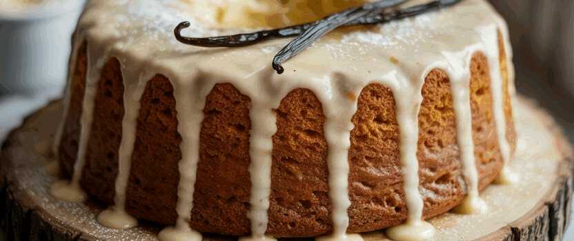 Omas 5 Minuten Vanillepudding Kuchen den jeder liebt! – so sieht es fertig aus