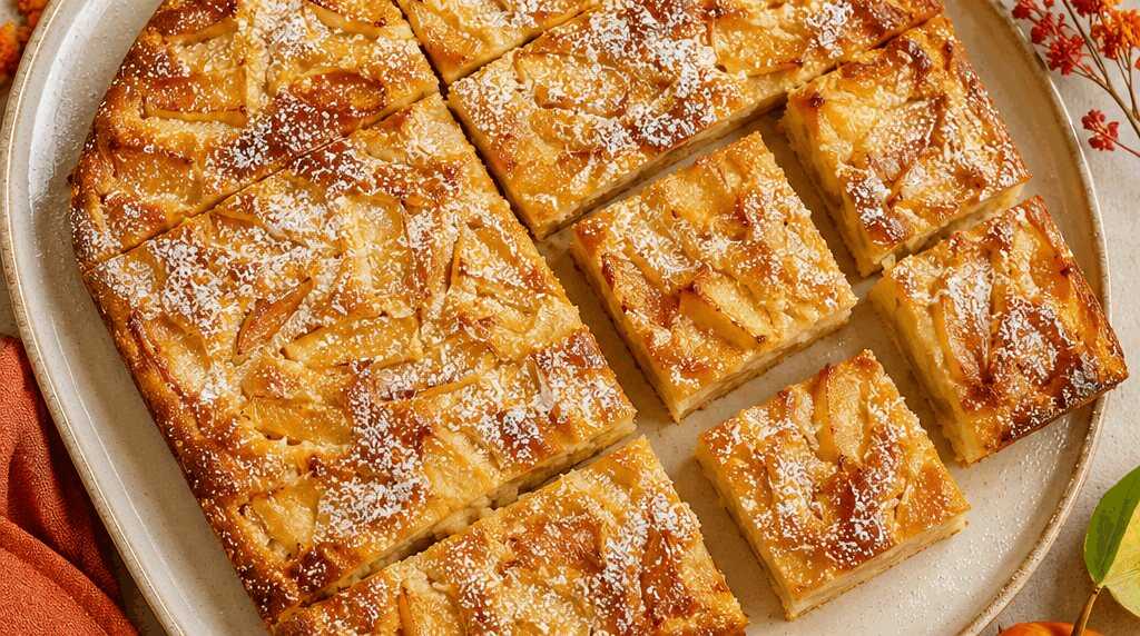 Apfelkuchen vom Blech