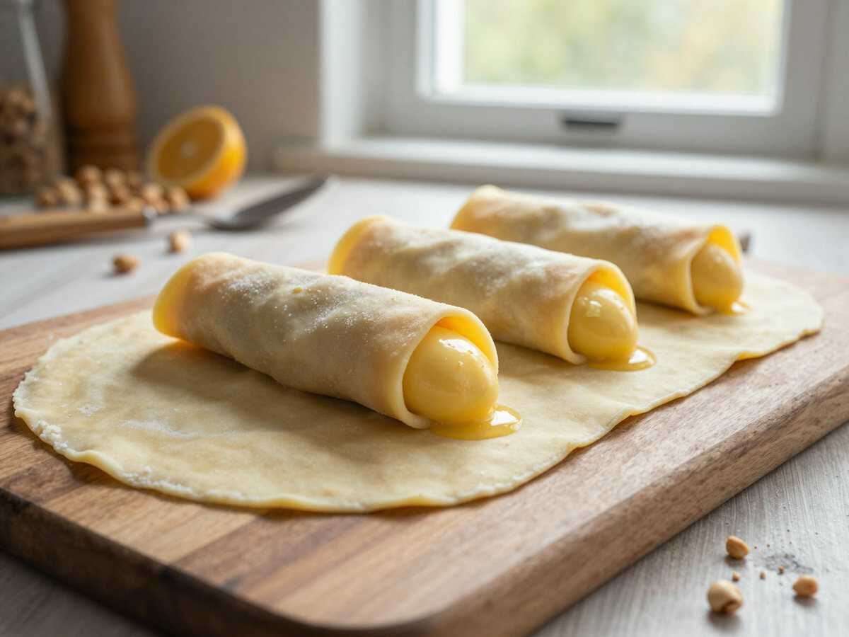 Omas Geheimrezept: Die leckerste Nuss-Schnecke zum Nachbacken! – während der Zubereitung