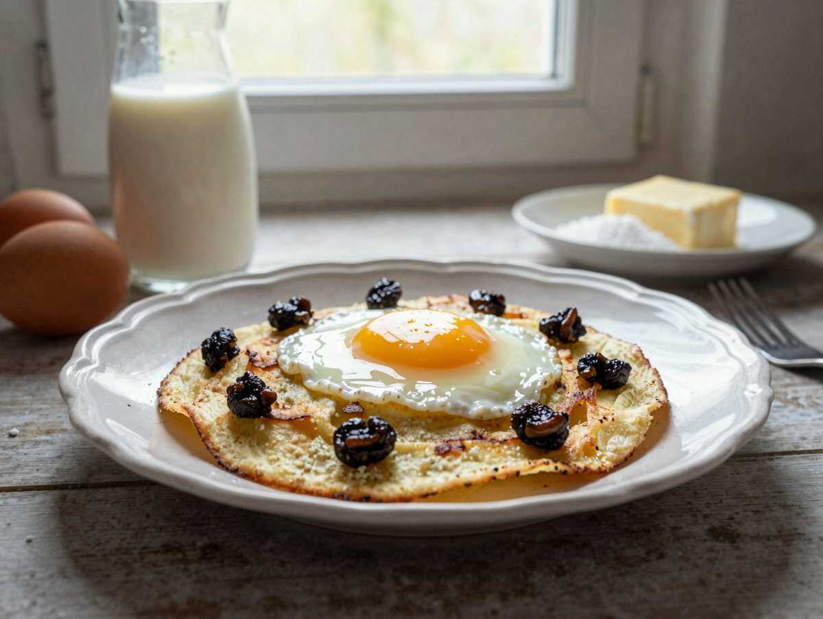 Omas Geheimrezept für den fluffigsten Kaiserschmarrn! – während der Zubereitung