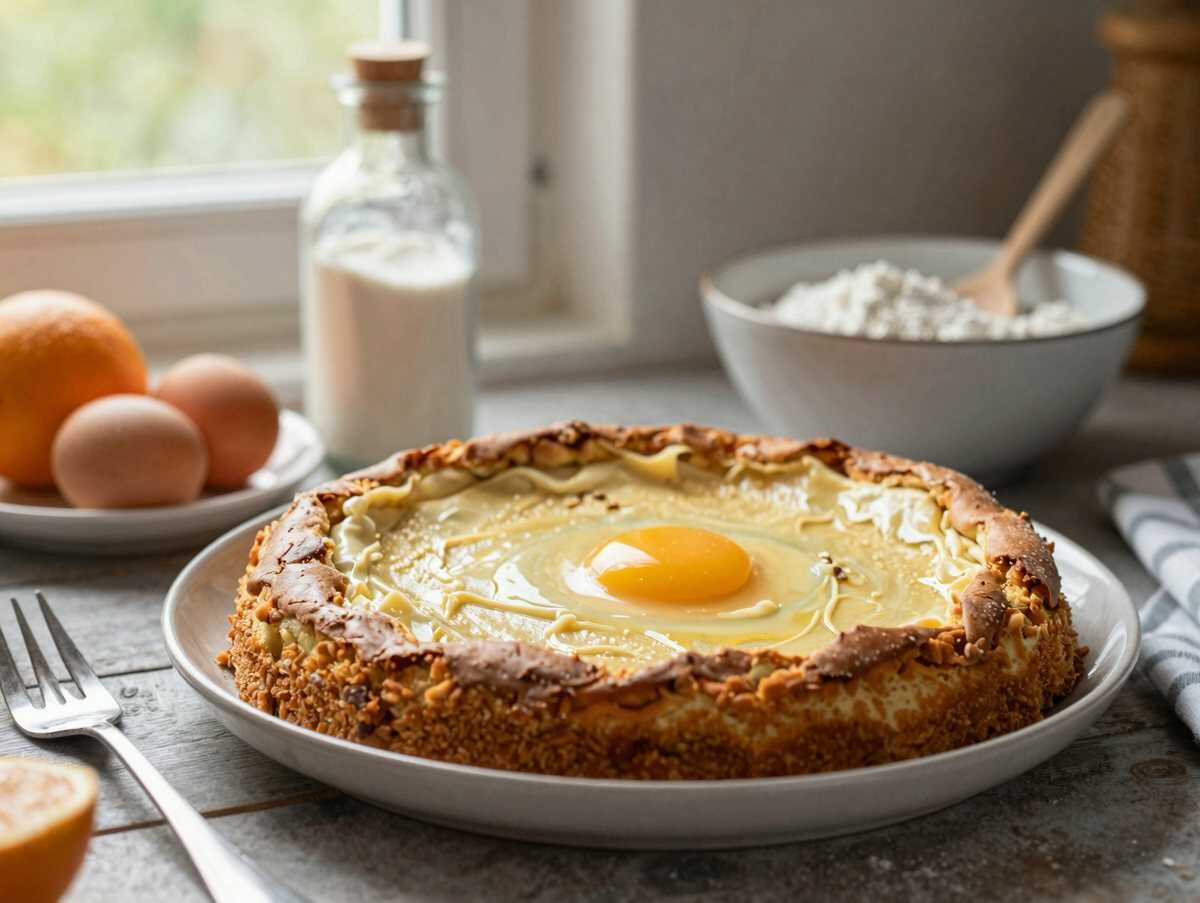 Omas Geheimrezept für den perfekten Kirschkuchen! – während der Zubereitung