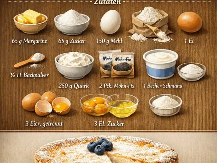 Omas Geheimtipp: So gelingt der perfekte Mohnkuchen!