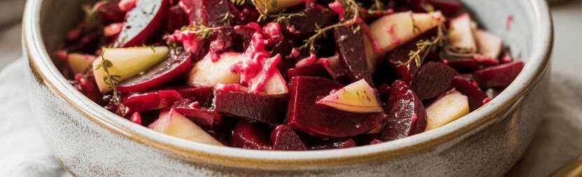 Omas Rote-Bete-Apfelsalat klassisch