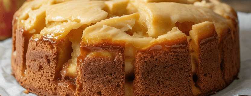 Omas schneller Apfelkuchen in 5 Minuten mit 700 g Äpfel