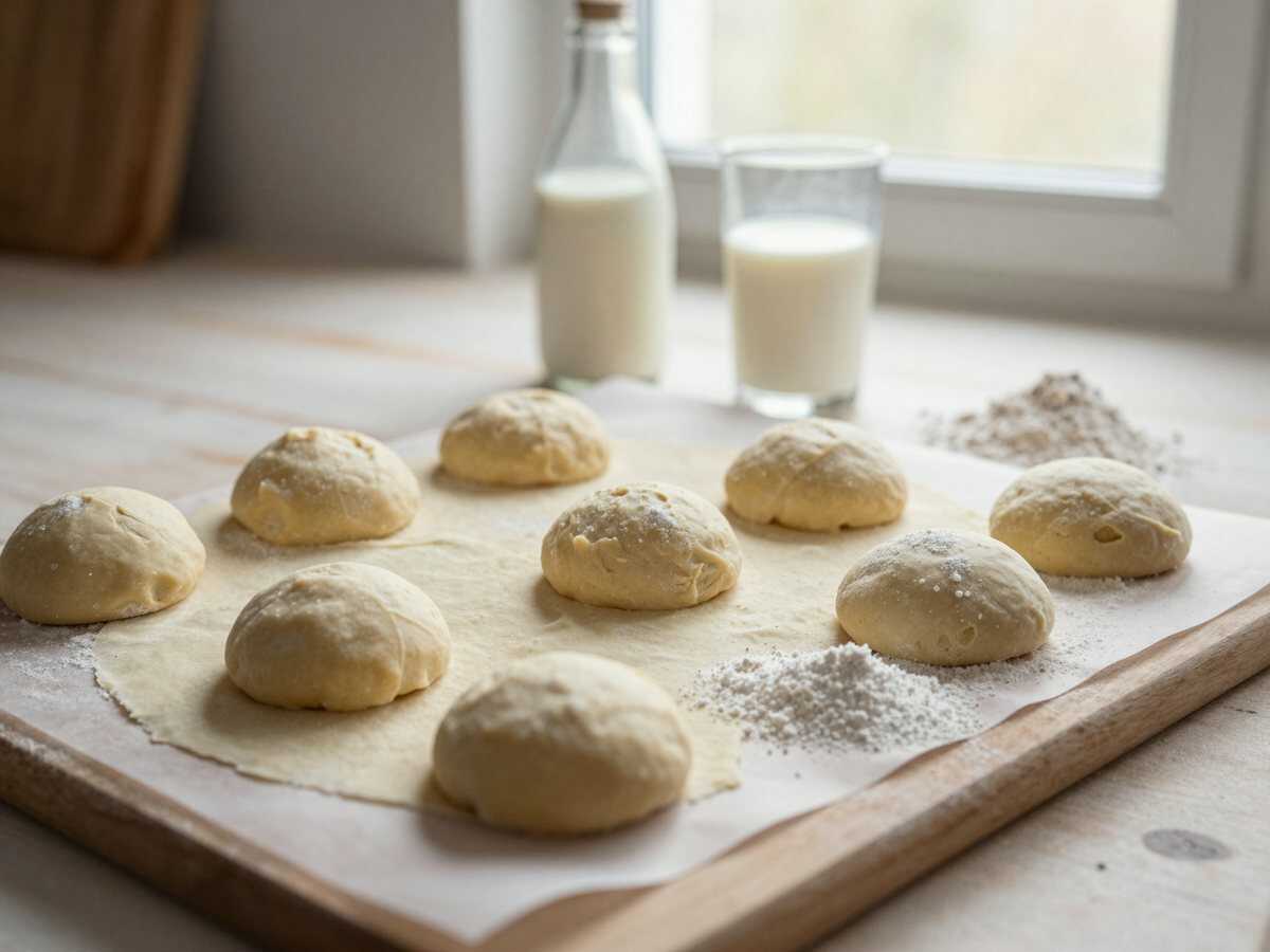 Omis Kräppelchen wie vom Weihnachtsmarkt, mache ich 2x die Woche! – während der Zubereitung