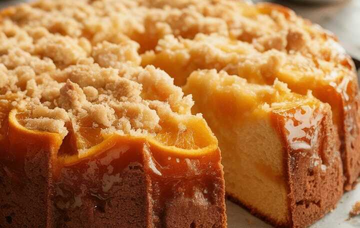 Orangen Schmandkuchen backe ich 2 x die Woche