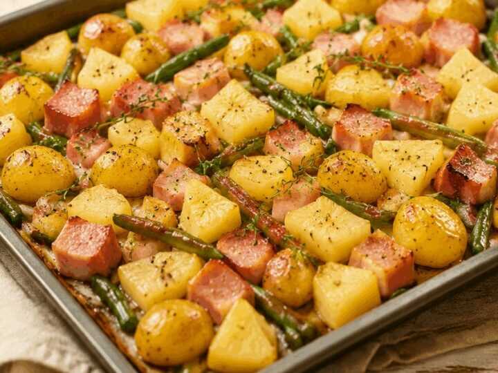 Osteressen vom Blech: Einfache Gaumenfreude mit Schinken und Ananas entdecken!