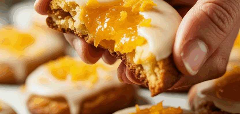 Ostern Orangenkekse fūr 10 Minuten im Ofen gebacken – so sieht es fertig aus