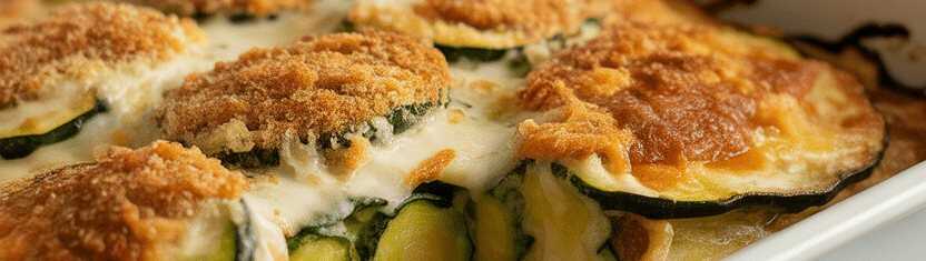 Panierte Zucchini-Scheiben mit Parmesan für jeden Tag 10 Minuten – so sieht es fertig aus