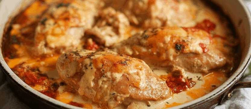 Paprika Sahne Hähnchen in nicht mehr als 20 Minuten fertig