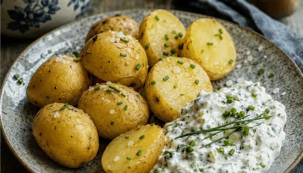 Pellkartoffeln mit Kräuterquark – perfekt zum Vorkochen für die ganze Woche