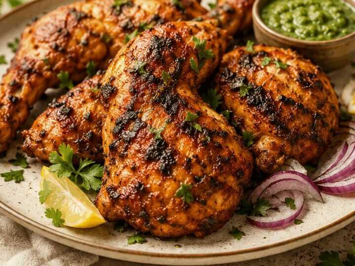 Perfekt Gebratenes Tandoori-Hähnchen: Ein Geschmackserlebnis für Dein nächstes Abendessen!