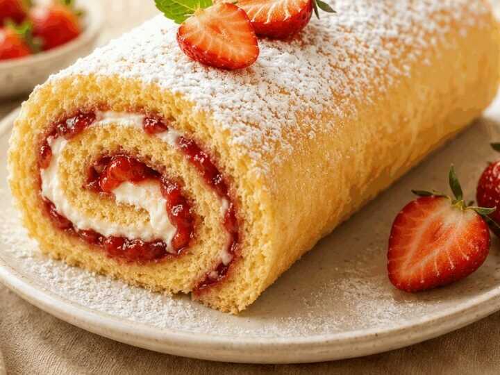 Perfektes Rezept für Biskuitrollen: Nie wieder brüchiger Teig!