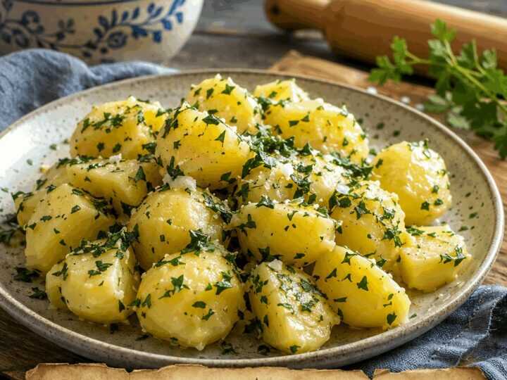 Petersilienkartoffeln als klassische Beilage: schmeckt nach Sonntag bei Oma