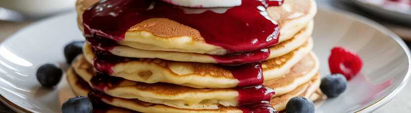 Pfannkuchen mit 150g Quark ohne Mehl in 5 Minuten