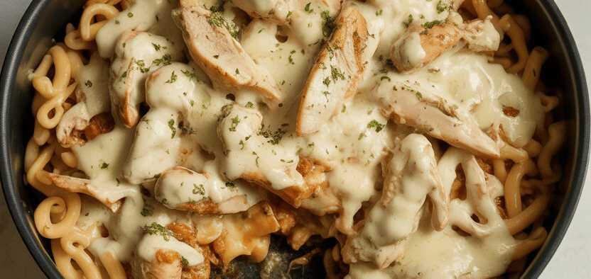 Philadelphia Geschnetzeltes mit 1 Glas Champignons