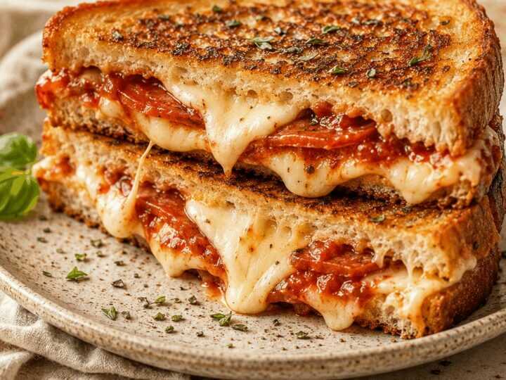 Pizza Grilled Cheese: Dein ultimativer Komfort-Upgrade!