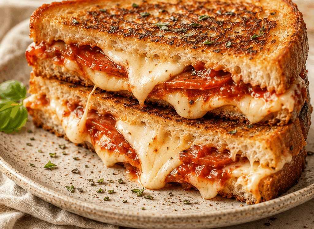 Pizza Grilled Cheese: Dein ultimativer Komfort-Upgrade!