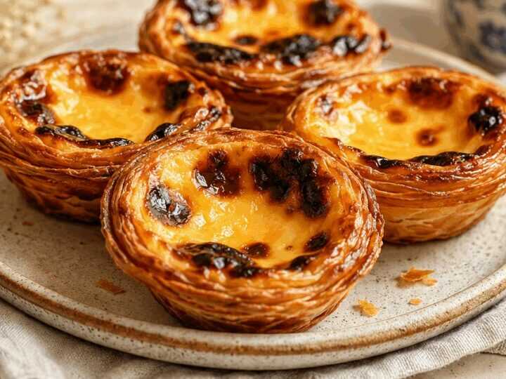 Portugiesische Puddingtörtchen: Entdecke das unwiderstehliche Rezept für Pasteis de Nata!
