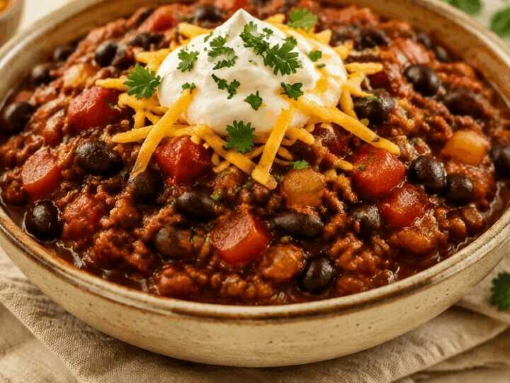 Preisgekröntes Chili: Ein Gaumenschmaus, der die Seele wärmt!