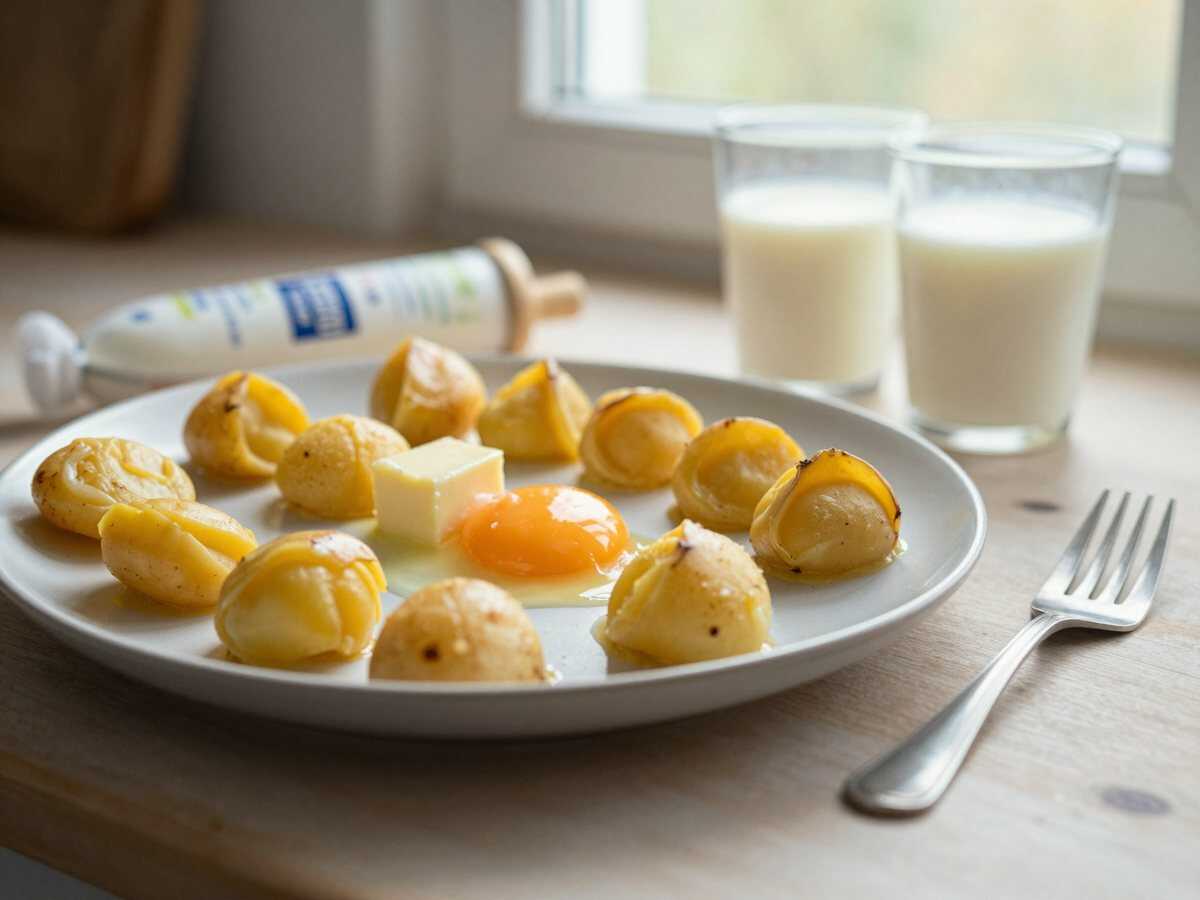 Prinzesskartoffeln wie aus den 70ern, der Klassiker der deutschen Küche neu entdeckt – während der Zubereitung