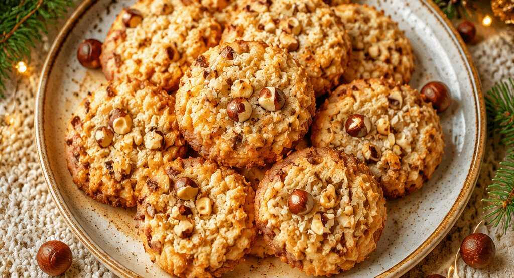 Probieren Sie diese unwiderstehlichen Haselnuss-Kokos-Kekse! – so sieht es fertig aus