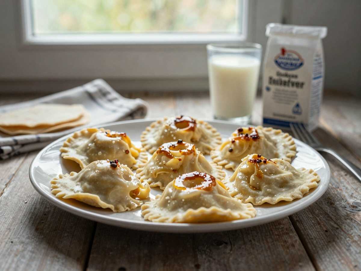 Puddingteilchen selber machen: Diese schmecken wie frisch vom Bäcker! – während der Zubereitung