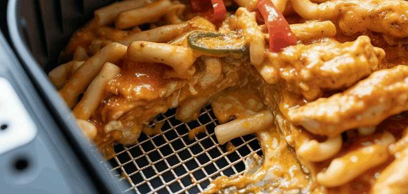 Putenstreifen mit Paprika aus dem Airfryer
