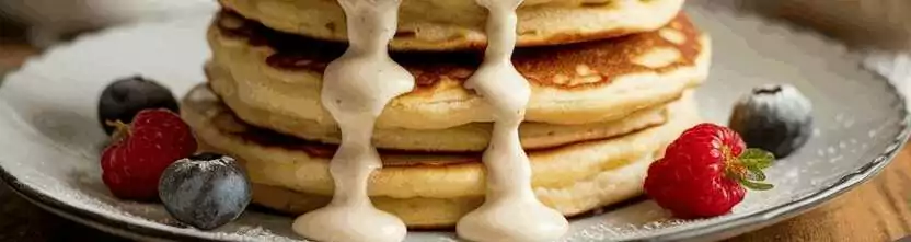Quark Vanille Pfannkuchen ohne Mehl in 5 Minuten fur ca 10 Stücke – so sieht es fertig aus