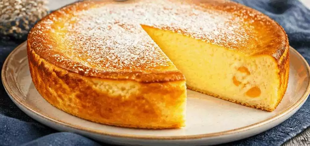 Quarkkuchen ohne Boden