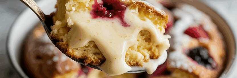 Quarkkuchen vom Blech mit vanillepudding in 15 Minuten – so sieht es fertig aus