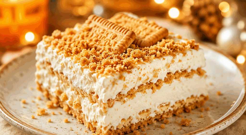 Quark-Sahne-Traum: Blitzschnelles Dessert mit Butterkeks! – so sieht es fertig aus