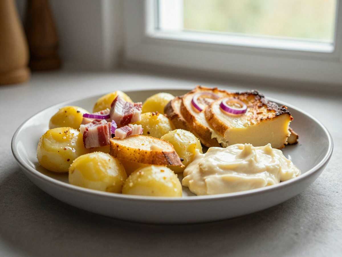 Raclette-Kartoffeln mit Käse überbacken, das Rezept, das in jeder Familien-WhatsApp-Gruppe landet – während der Zubereitung
