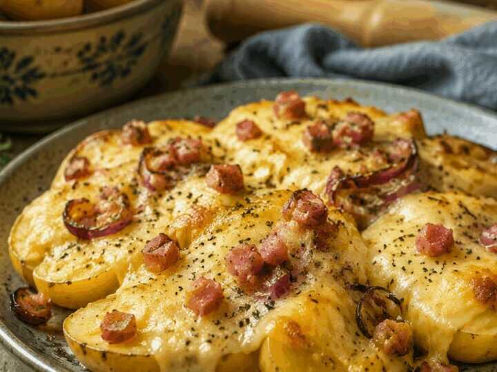 Raclette-Kartoffeln mit Käse überbacken: in 3 Schritten fertig