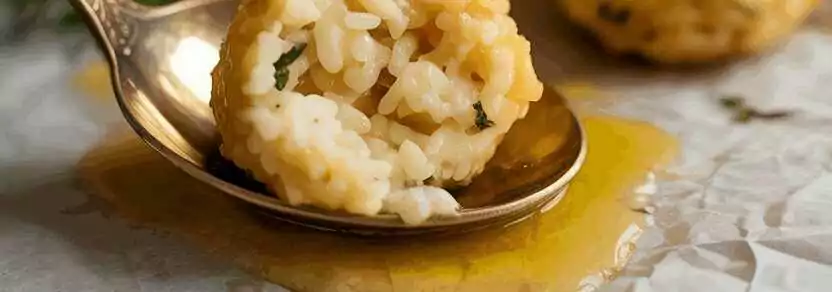 Reisbällchen aus der Heißluftfritteuse – so sieht es fertig aus