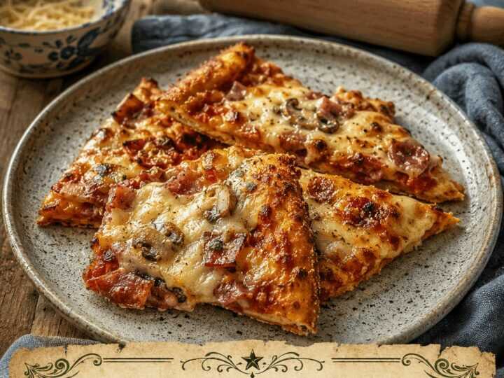 Reste-Pizza vom Vortag wieder knusprig im Airfryer – die ganze Familie ist begeistert