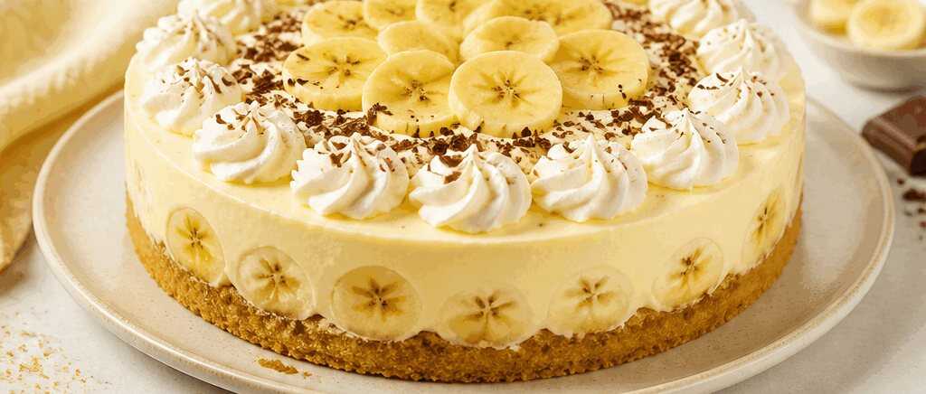 Bananentorte – in Minuten zubereitet