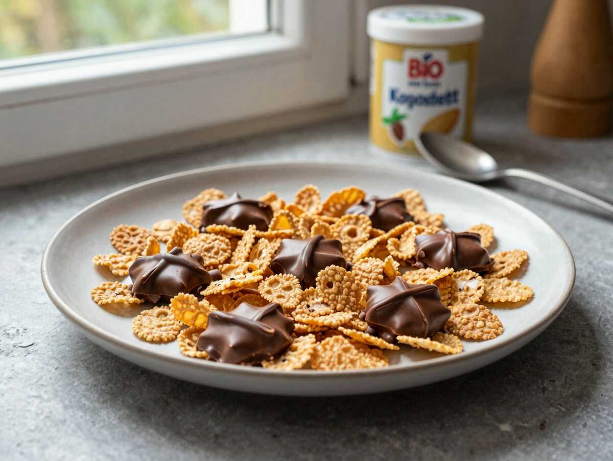 Rezept: Köstliche Cornflakes-Kekse mit Bio-Pops zum Nachbacken! – während der Zubereitung