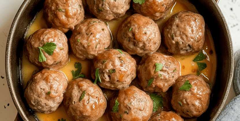 Rinderhackbällchen mit Kreuzkümmel aus dem Airfryer
